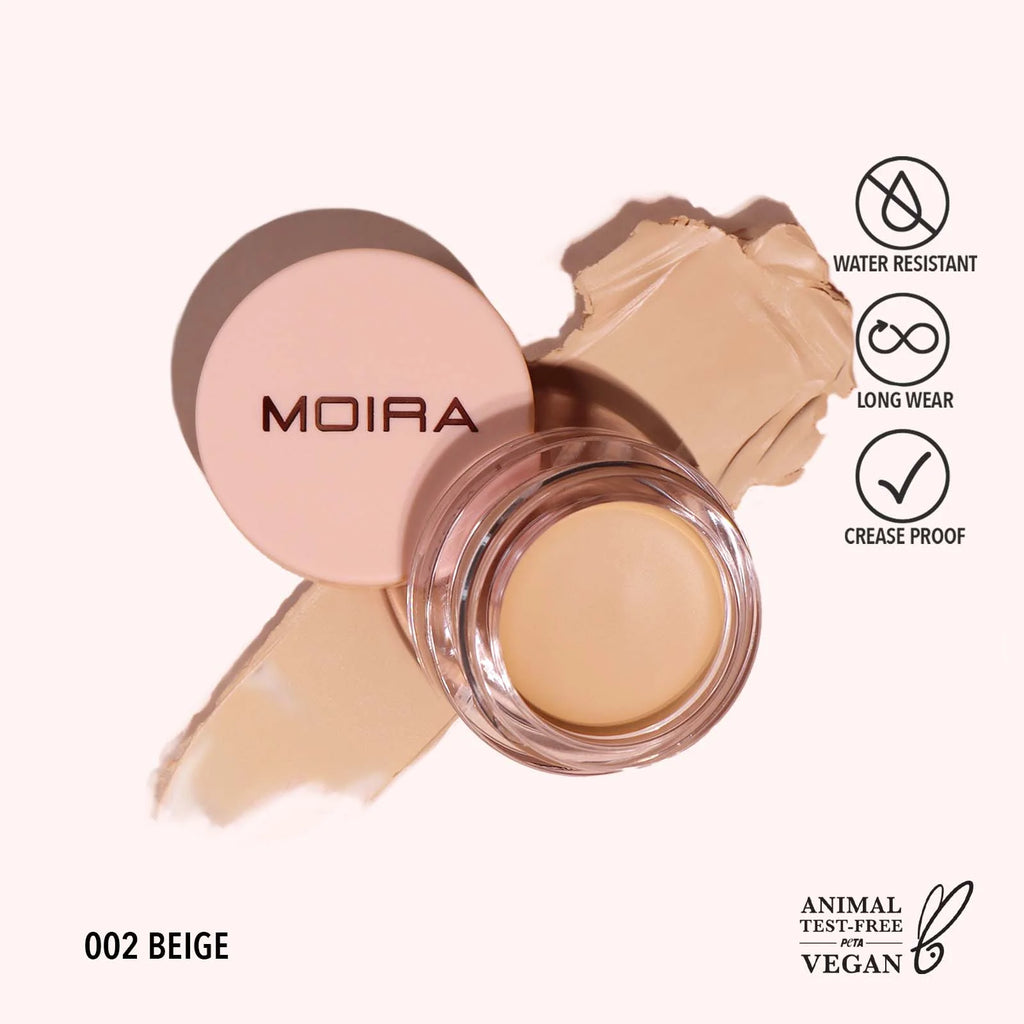 Lasting Priming Cream Shadows - Moira Beauty