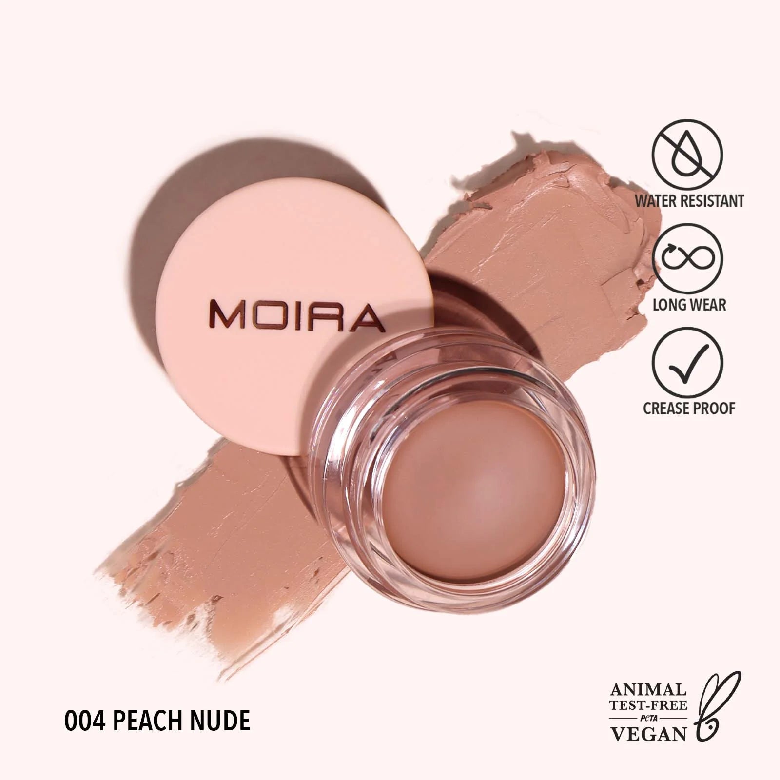 Lasting Priming Cream Shadows - Moira Beauty