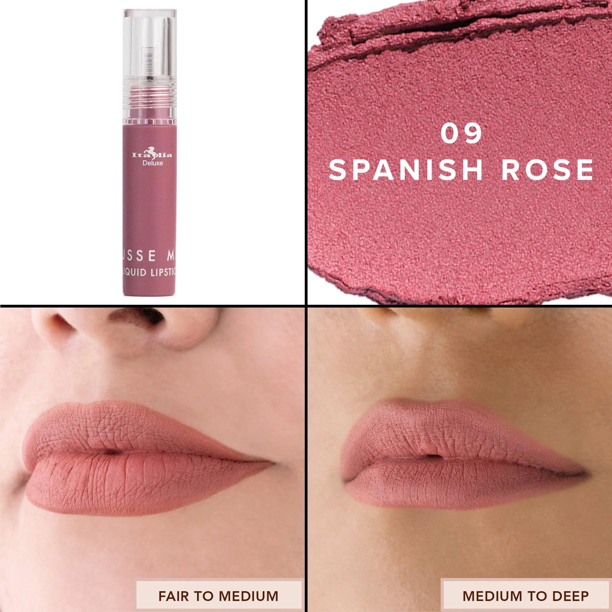 Mousse Matte Labial Liquido - Italia Deluxe