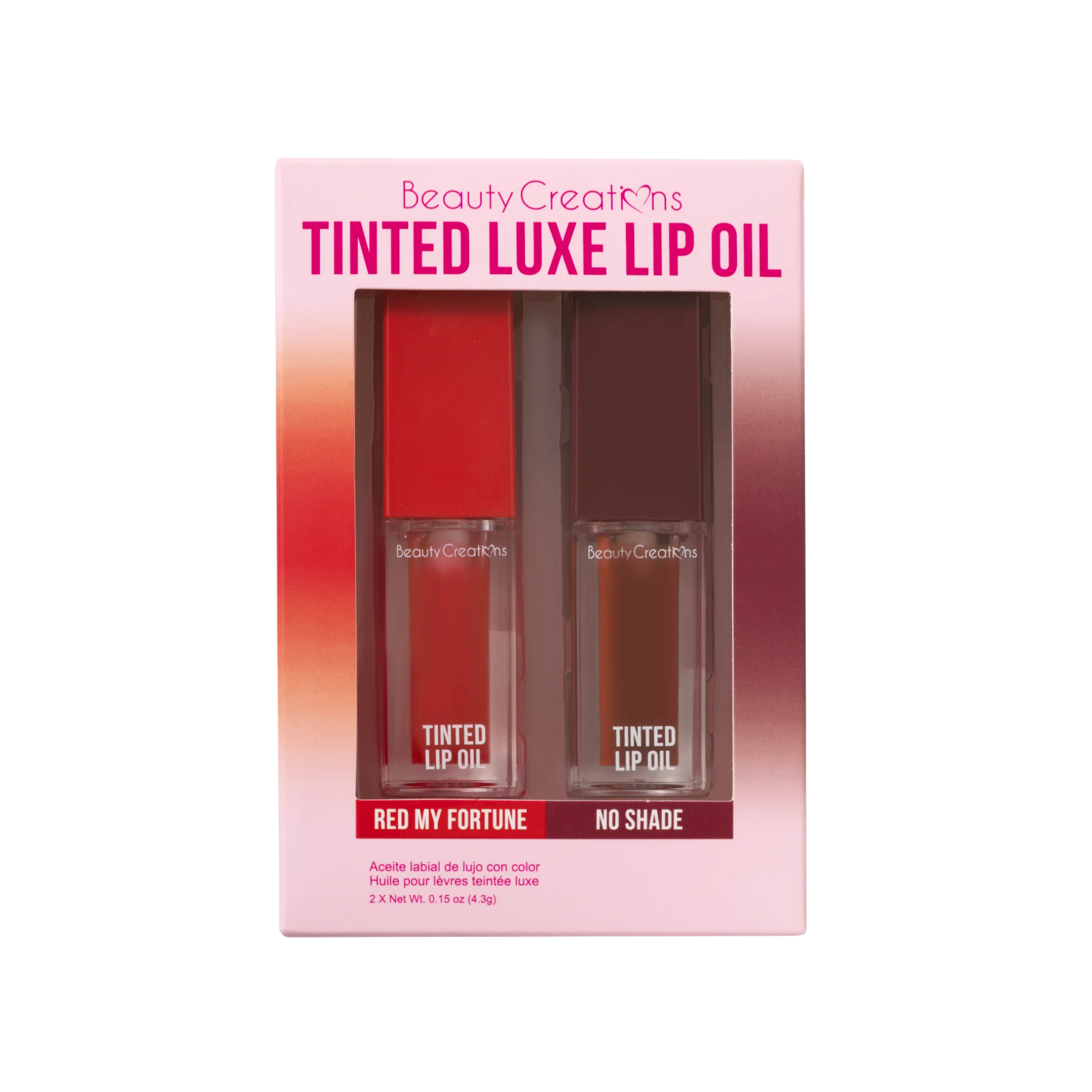 Tinted Luxe Lip Oil Set - Beauty Creations