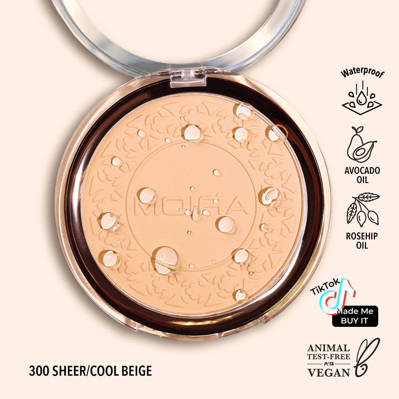 Soft Focus Waterproof Setting Powder - Moira Beauty