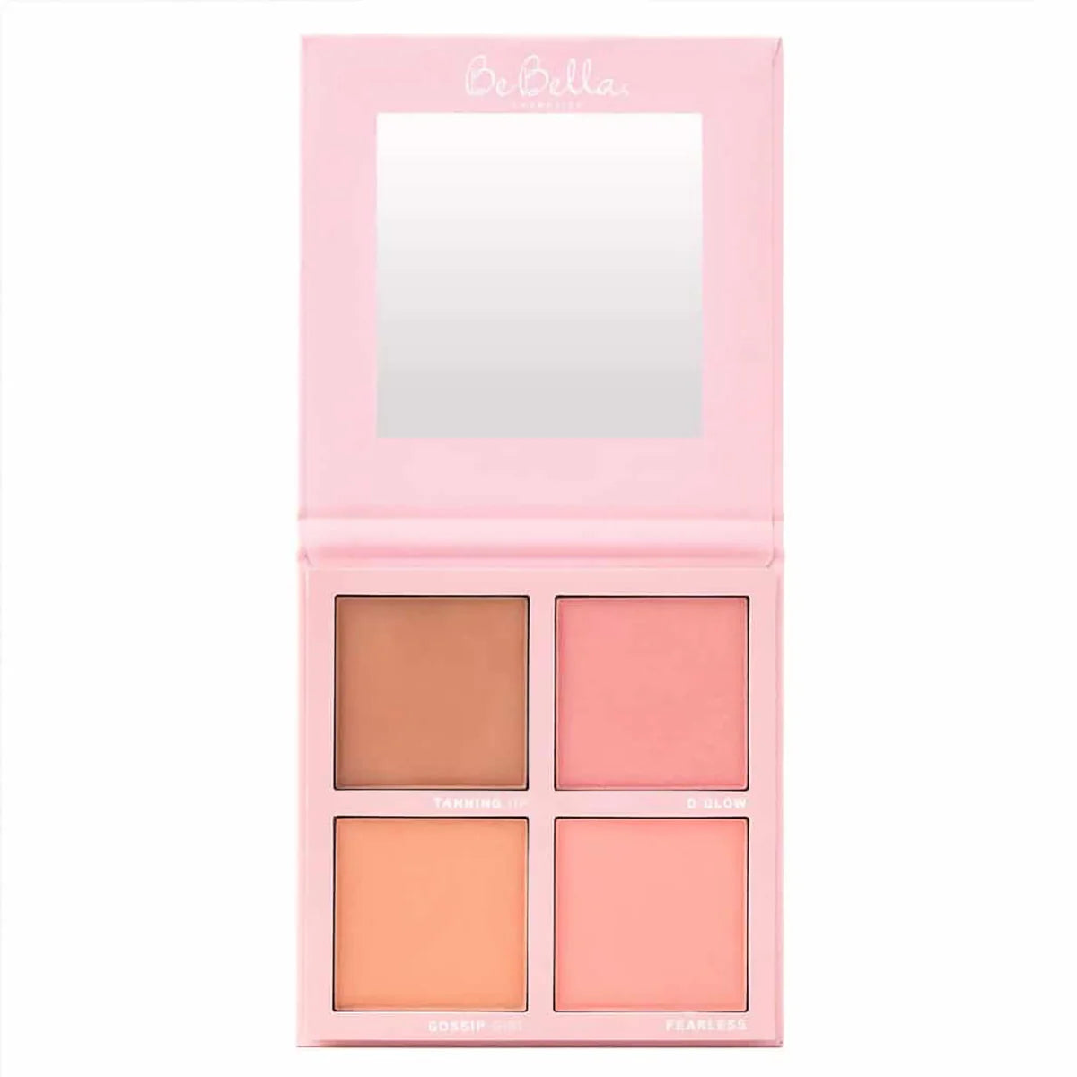 Medium Blushed Color Quad - BeBella Cosmetics
