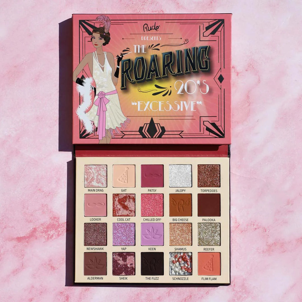 The Roaring 20's Paleta de Sombras Excessive - Rude Cosmetics