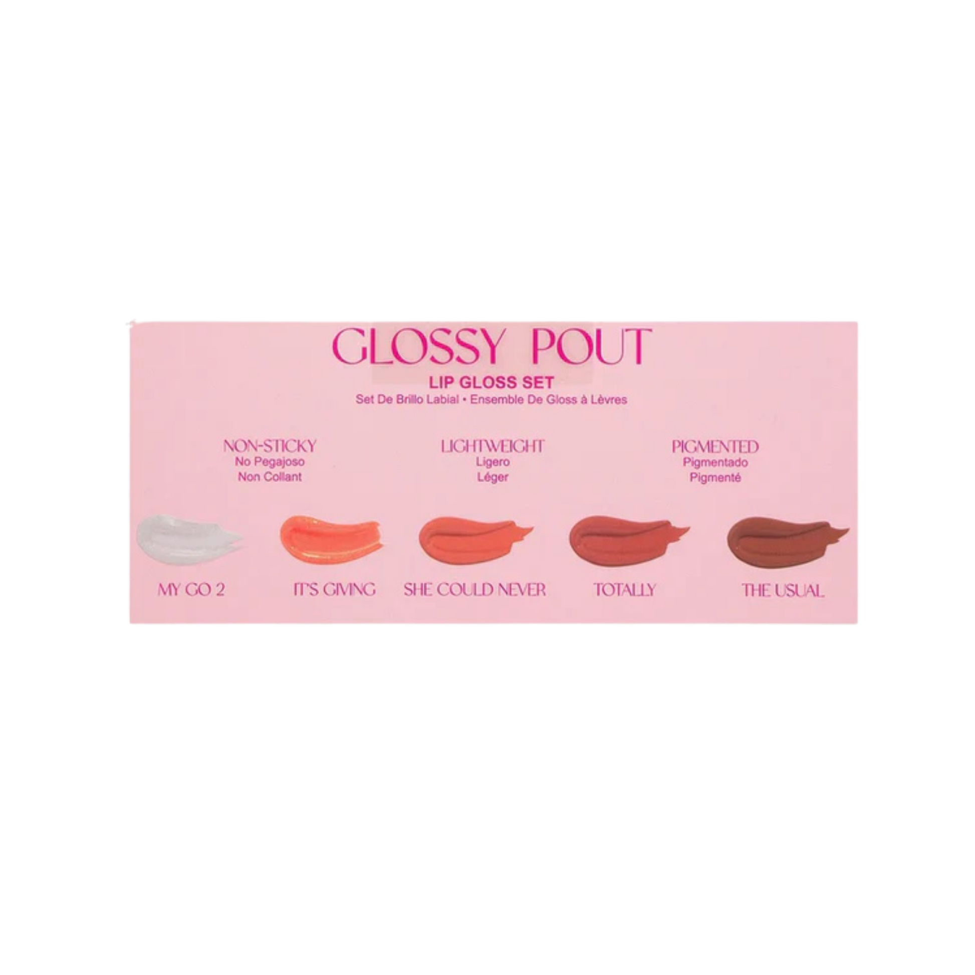 Glossy Pout Lip Gloss Set - Beauty Creations