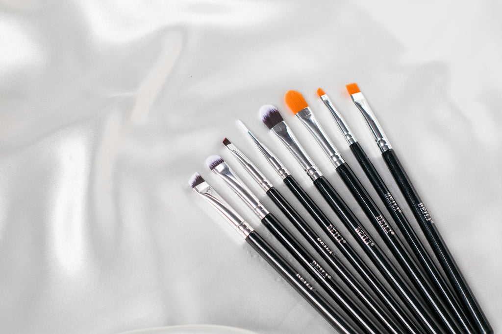 Set 8 Brochas Delineado Profesional - Beili Beauty