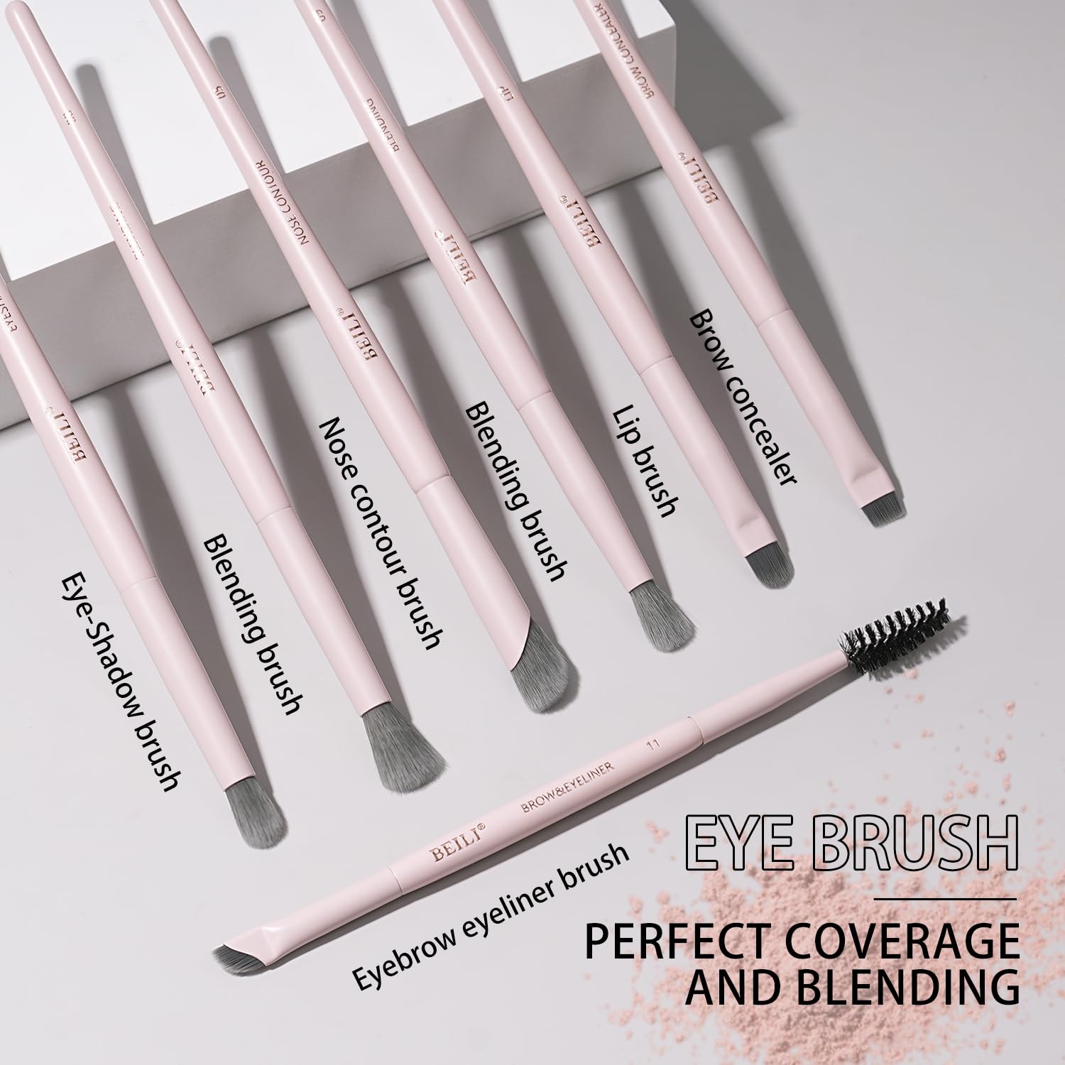 Set 12 Brochas - Beili Beauty