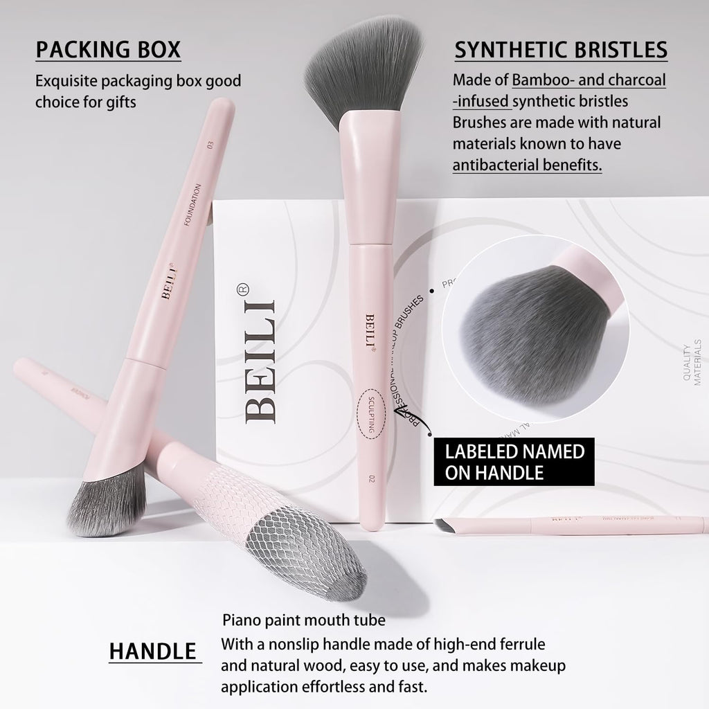 Set 12 Brochas - Beili Beauty