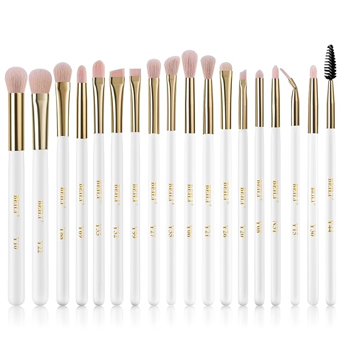 Set 18 Brochas Ojos - Beili Beauty
