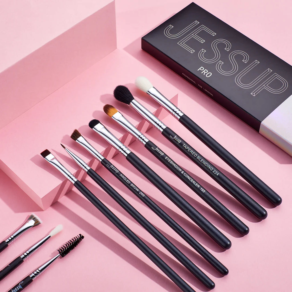 Set 10 Brochas Ojos Profesional T315 - Jessup Beauty
