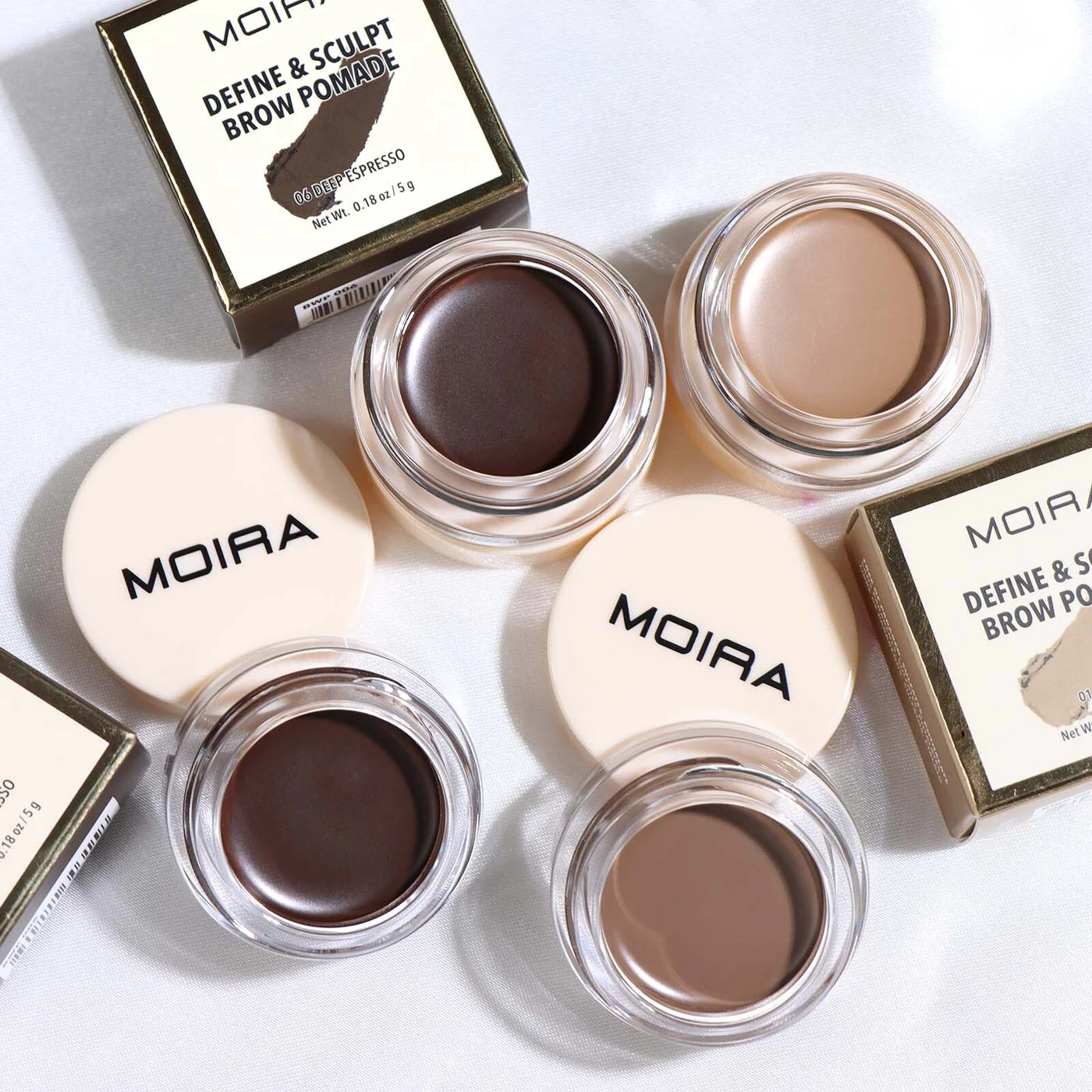 Define & Sculpt Brow Pomade - Moira Beauty