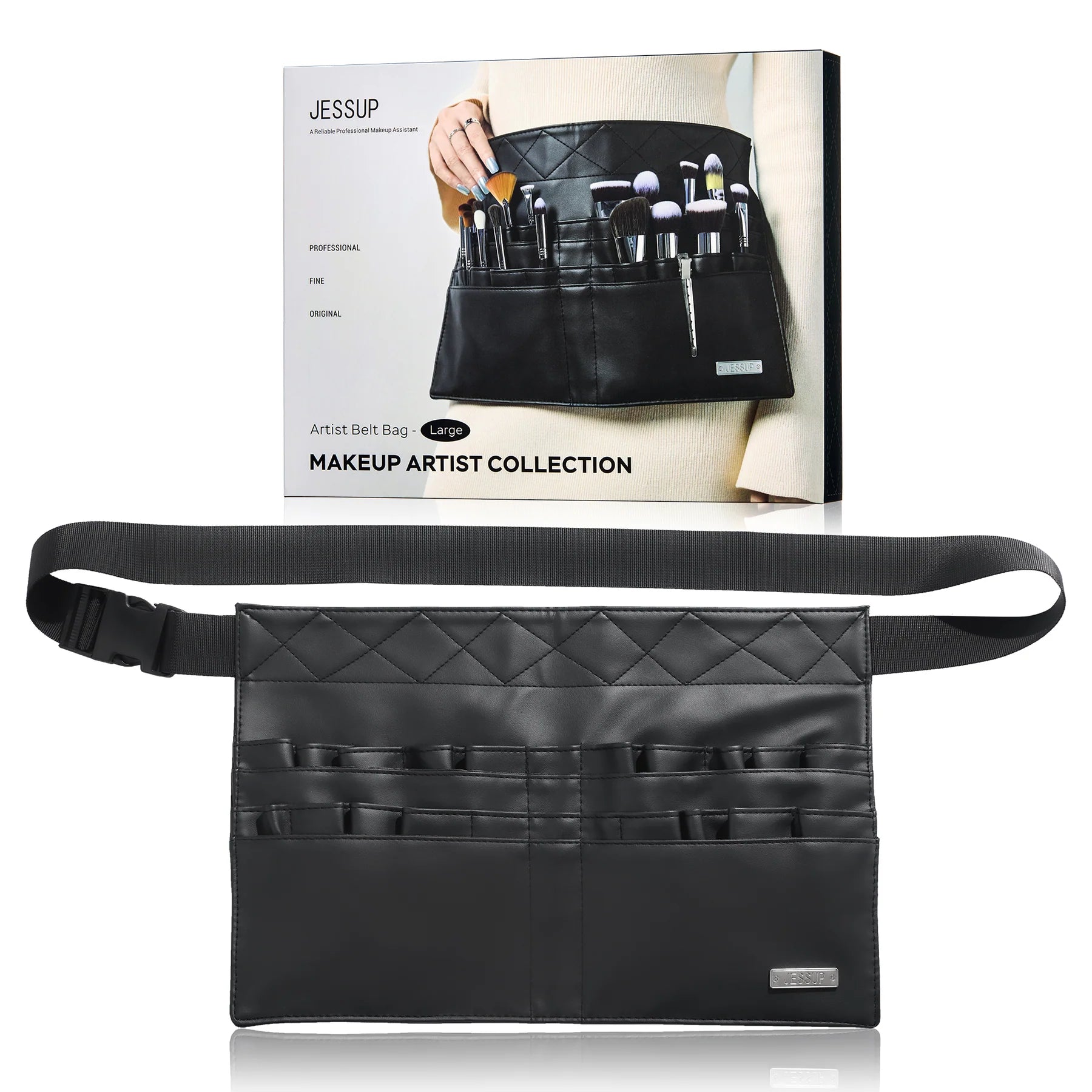 Makeup Artist Brush Belt Bag CB022 - Jessup Beauty