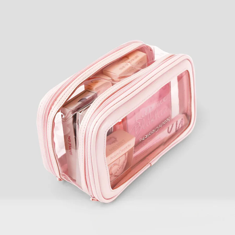 Clearly Pink Cosmetic Bag - Beauty Creations