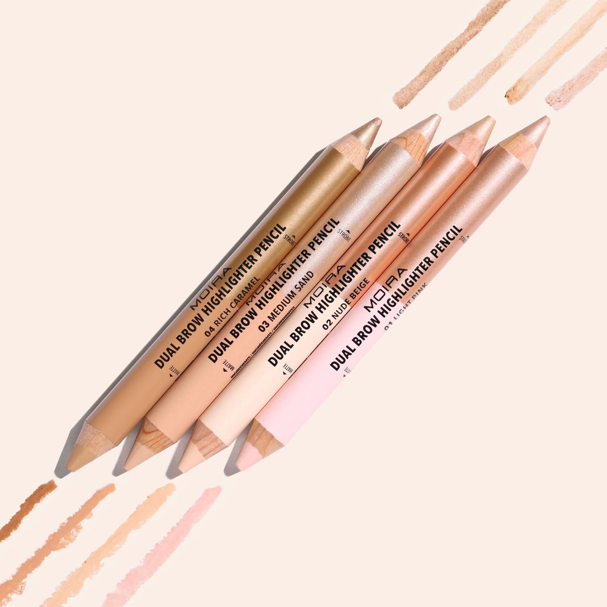 Dual Brow Highlighter Pencil - Moira Beauty