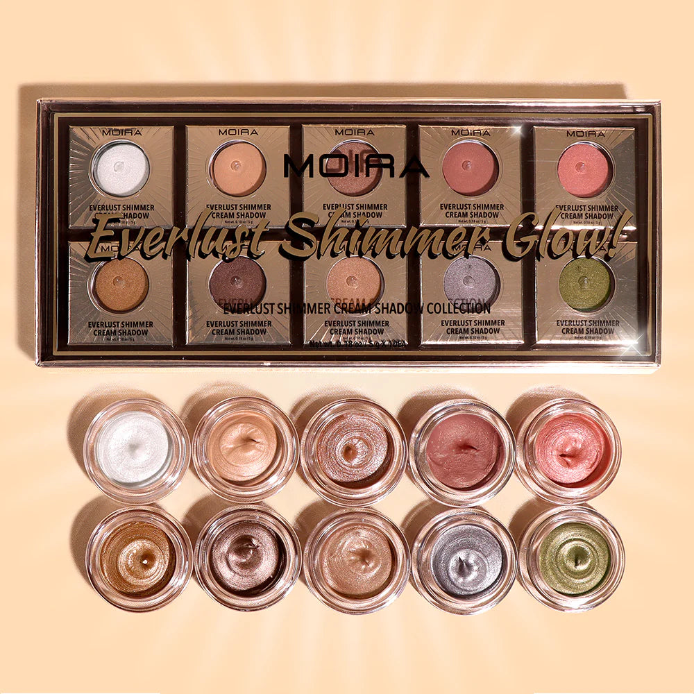 Everlust Shimmer Cream Shadow - Moira Beauty