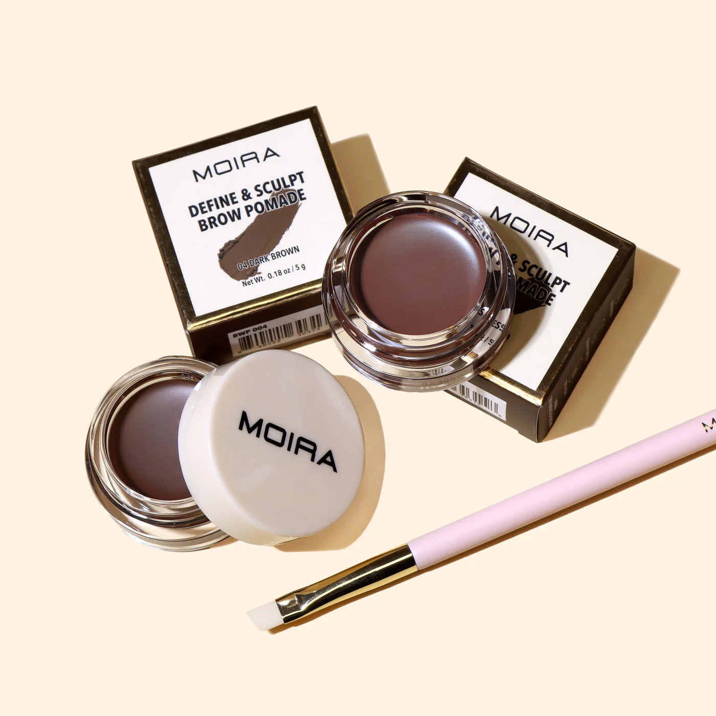 Define & Sculpt Brow Pomade - Moira Beauty