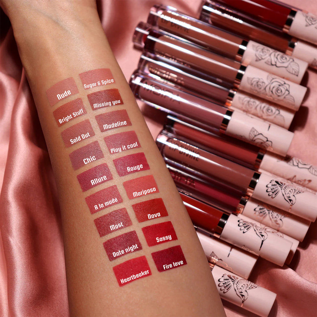 Lip Divine Liquid Lipstick - Moira Beauty