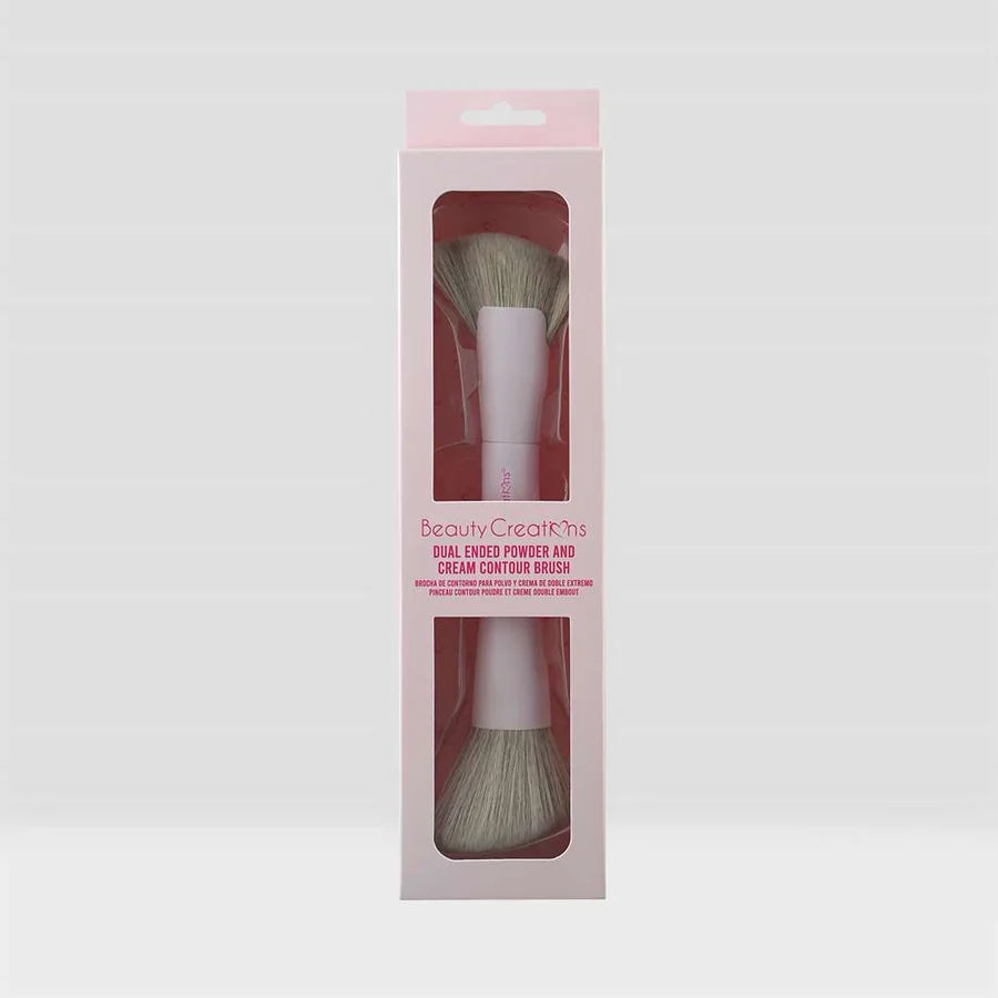 Brocha Individual Dual Contorno en Polvo y Crema - Beauty Creations