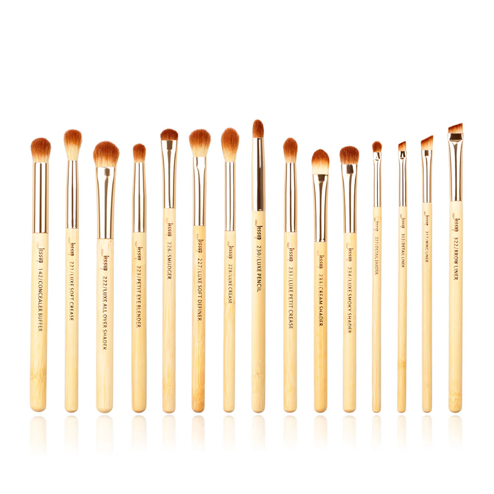 Set 15 Brochas Ojos T137 - Jessup Beauty