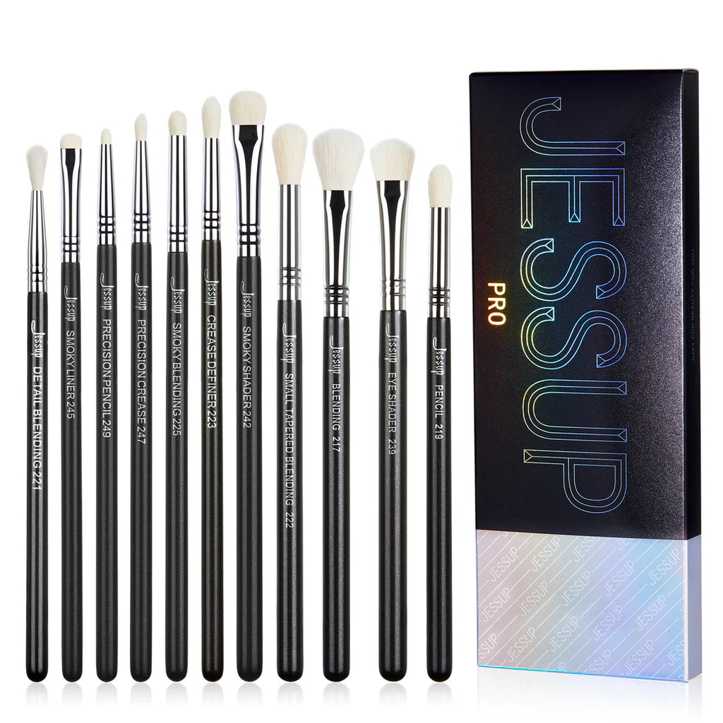 Set 11 Brochas Difuminadoras Profesional T340 - Jessup Beauty