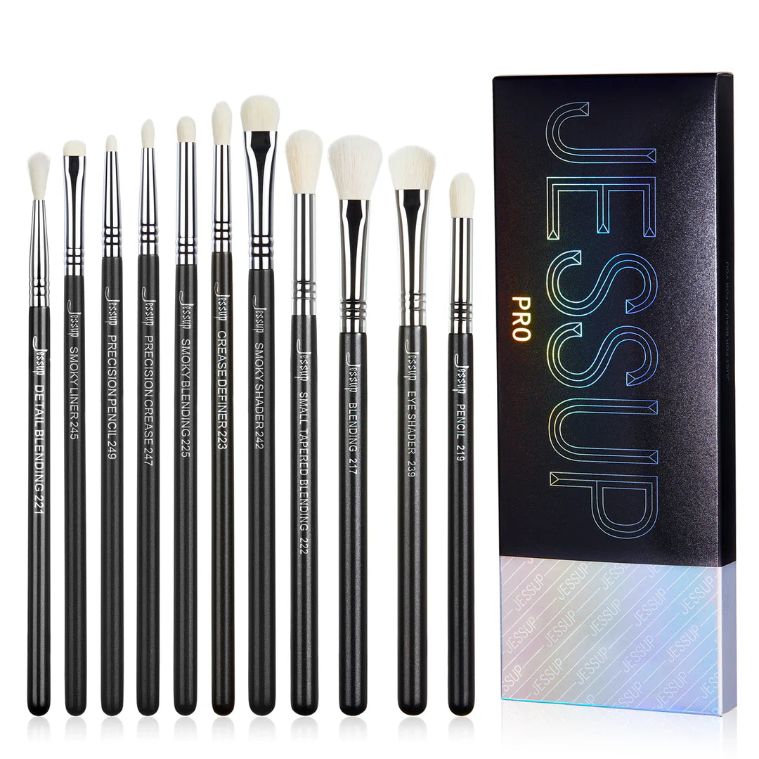 Set 11 Brochas Difuminadoras Profesional T340 - Jessup Beauty