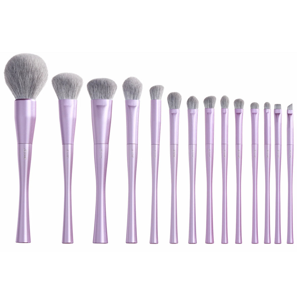 Set 14 Brochas Luxury Purple T512 - Jessup Beauty