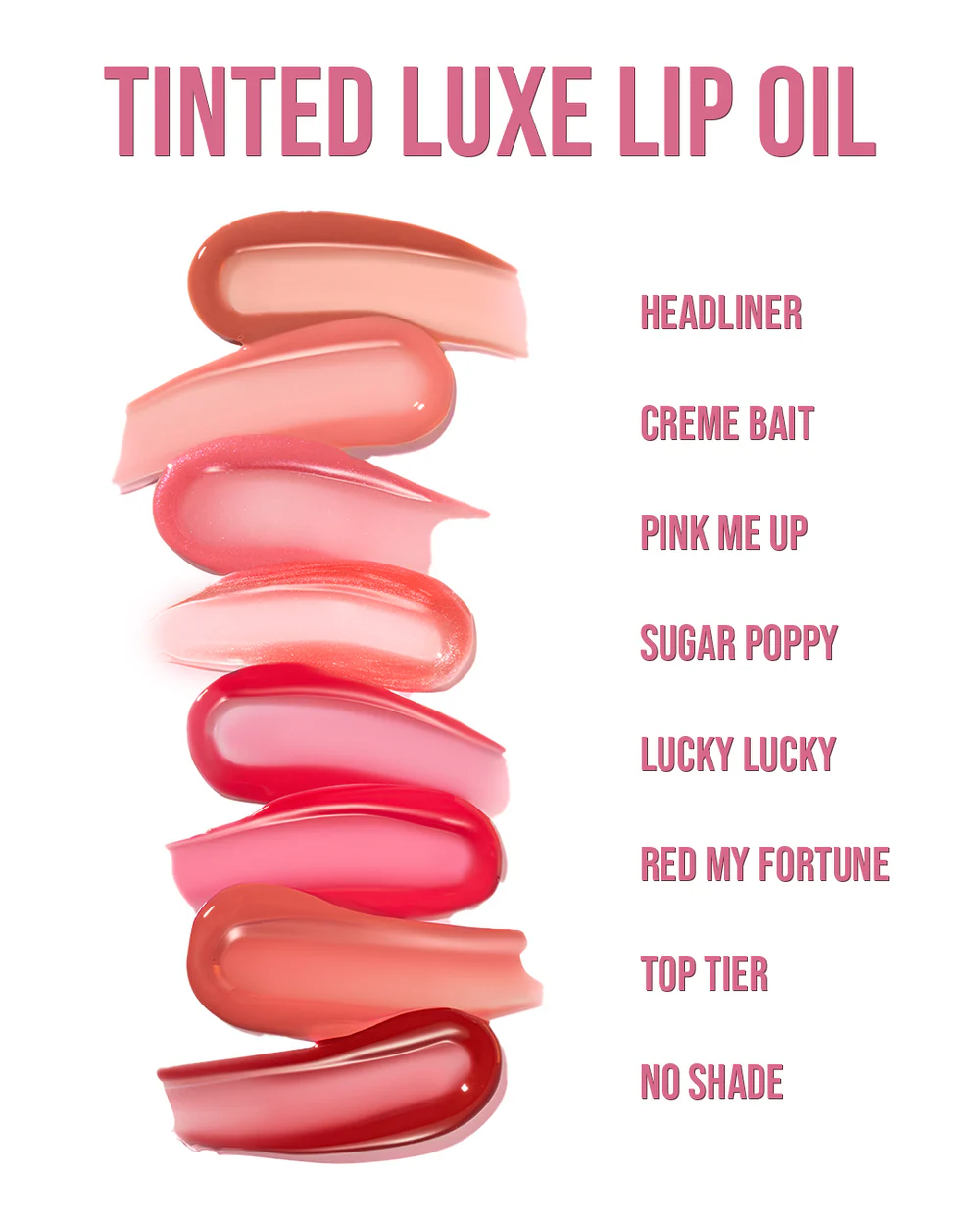 Tinted Luxe Lip Oil - Beauty Creations