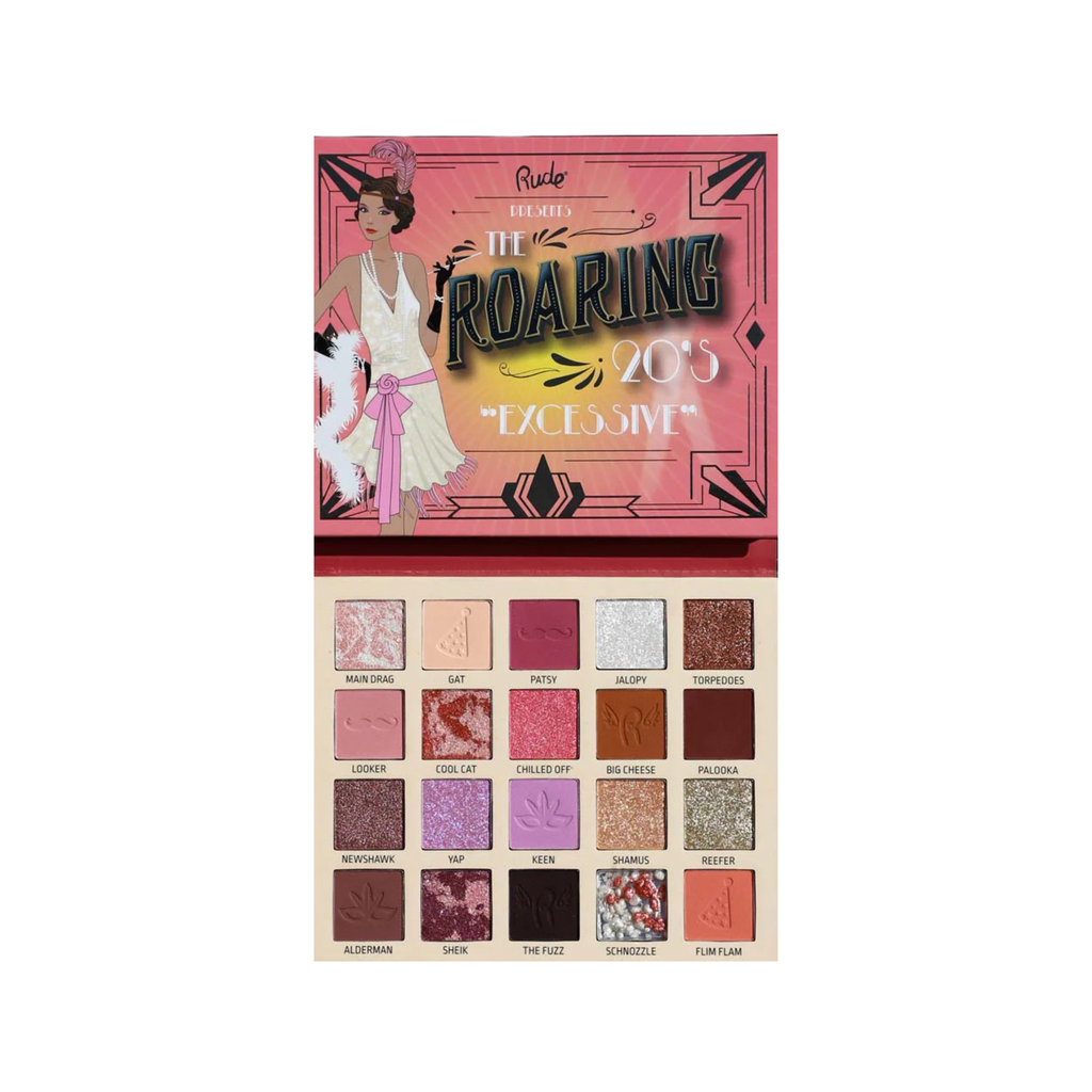 The Roaring 20's Paleta de Sombras Excessive - Rude Cosmetics