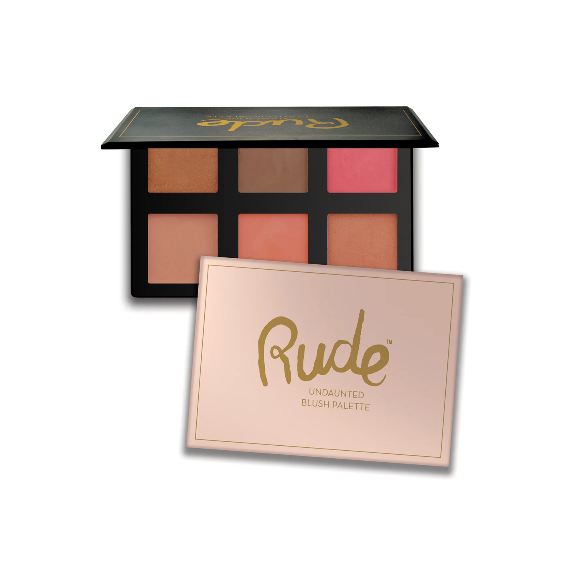 Undaunted Blush Palette - Rude Cosmetics