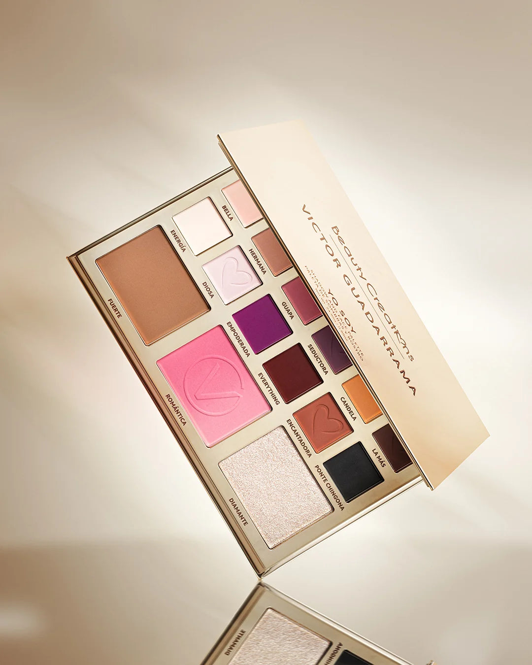 Victor Guadarrama x Beauty Creations Paleta de Rostro y Sombras - Beauty Creations