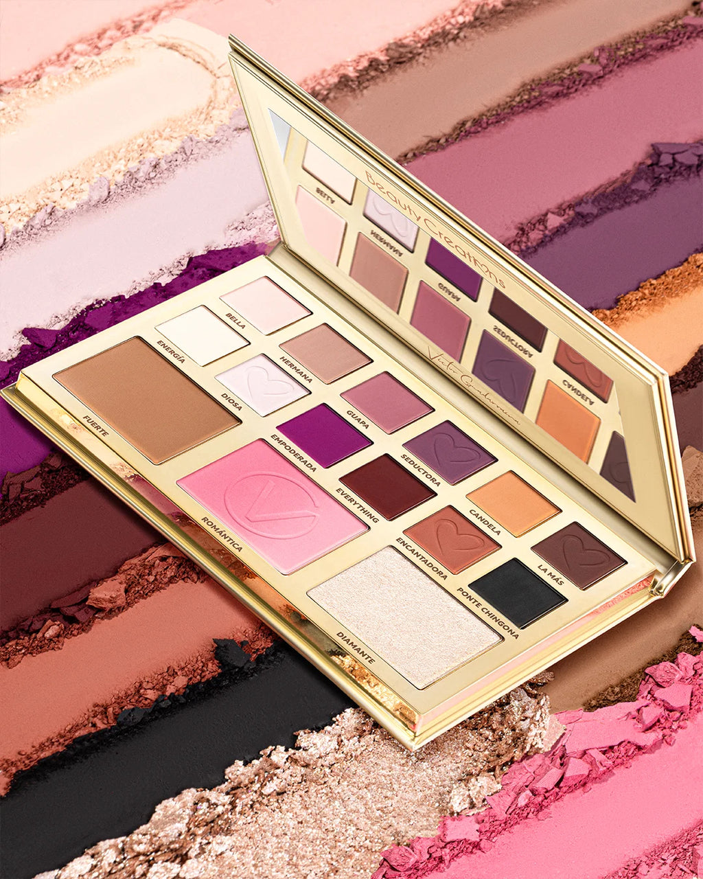 Victor Guadarrama x Beauty Creations Paleta de Rostro y Sombras - Beauty Creations