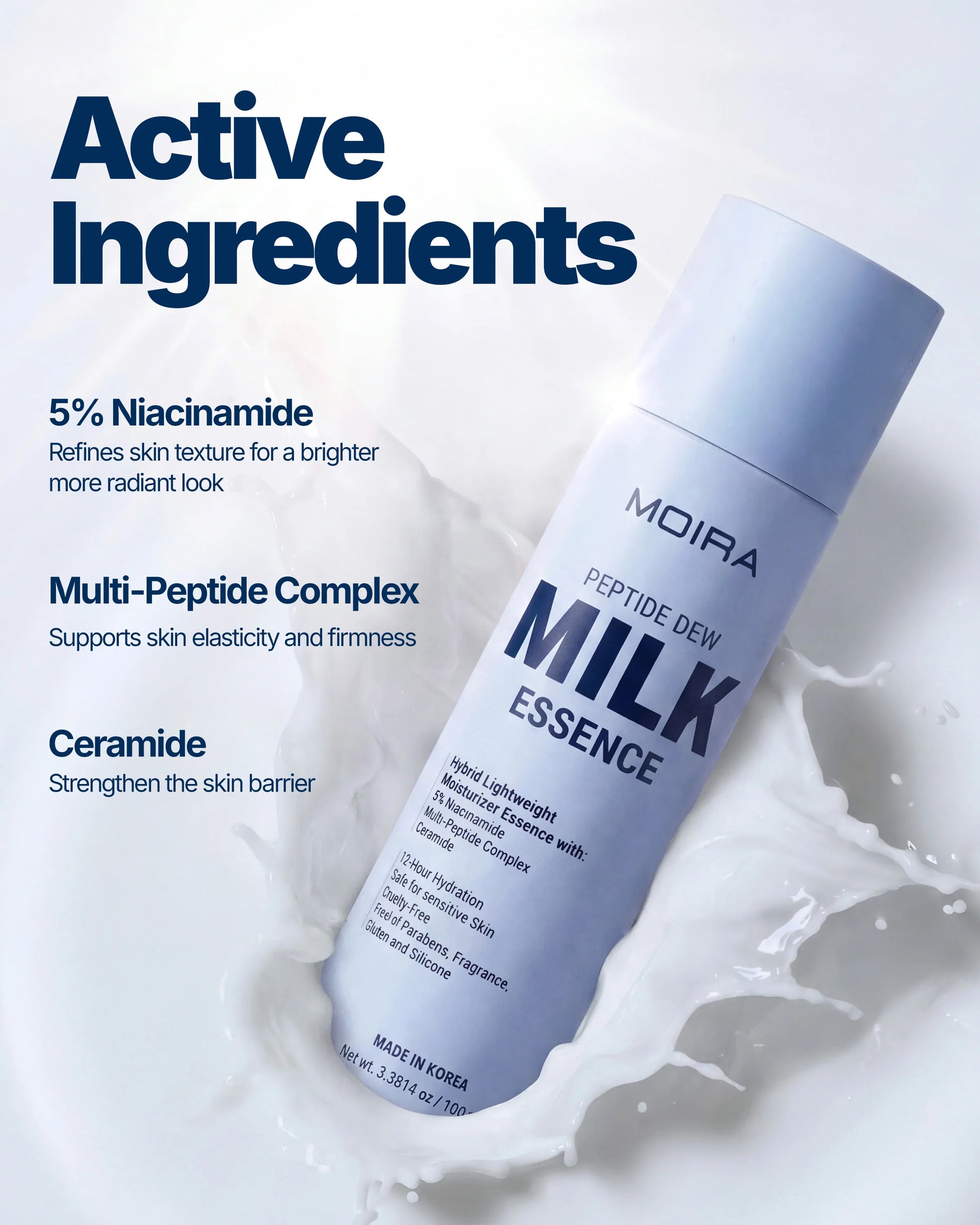 Peptide Dew Milk Essence - Moira