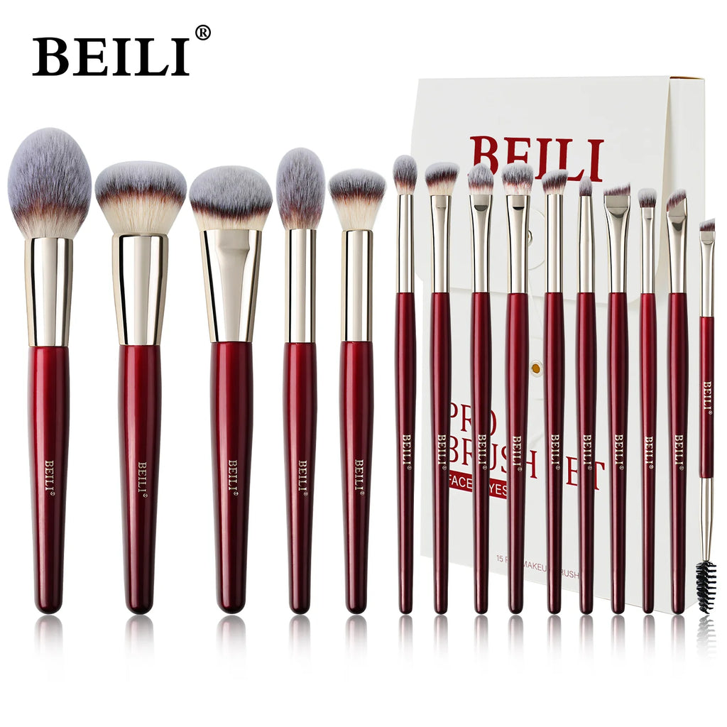 Set 15 Brochas - Beili Beauty
