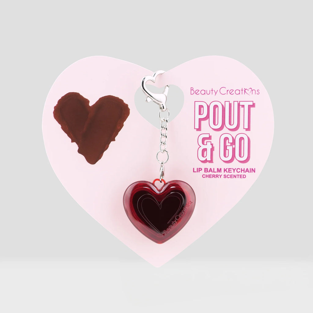 Pout & Go Lip Balm Keychain - Beauty Creations