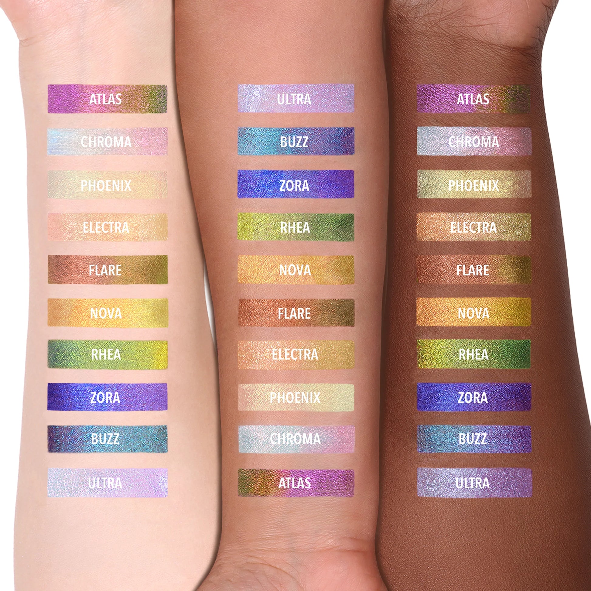 Supernova Multichrome Gel Liner - Moira Beauty