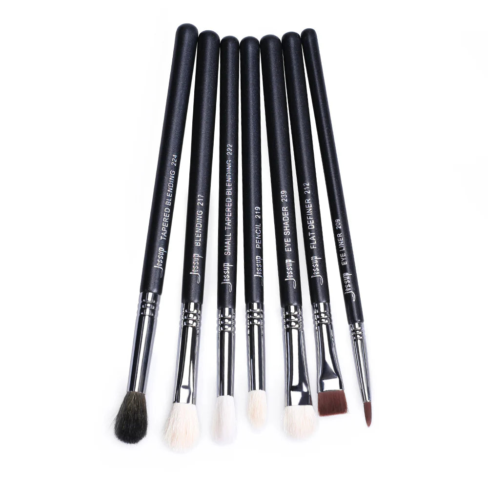 Set 7 Brochas Ojos T077 - Jessup Beauty