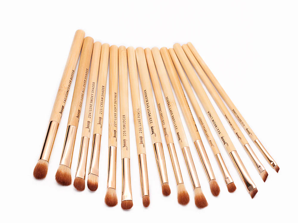 Set 15 Brochas Ojos T137 - Jessup Beauty