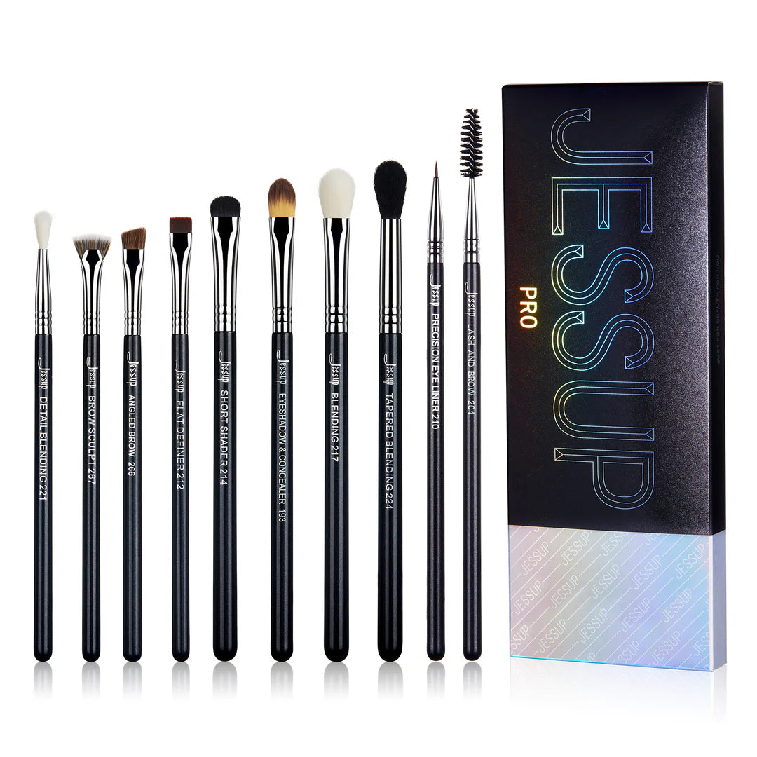 Set 10 Brochas Ojos Profesional T315 - Jessup Beauty