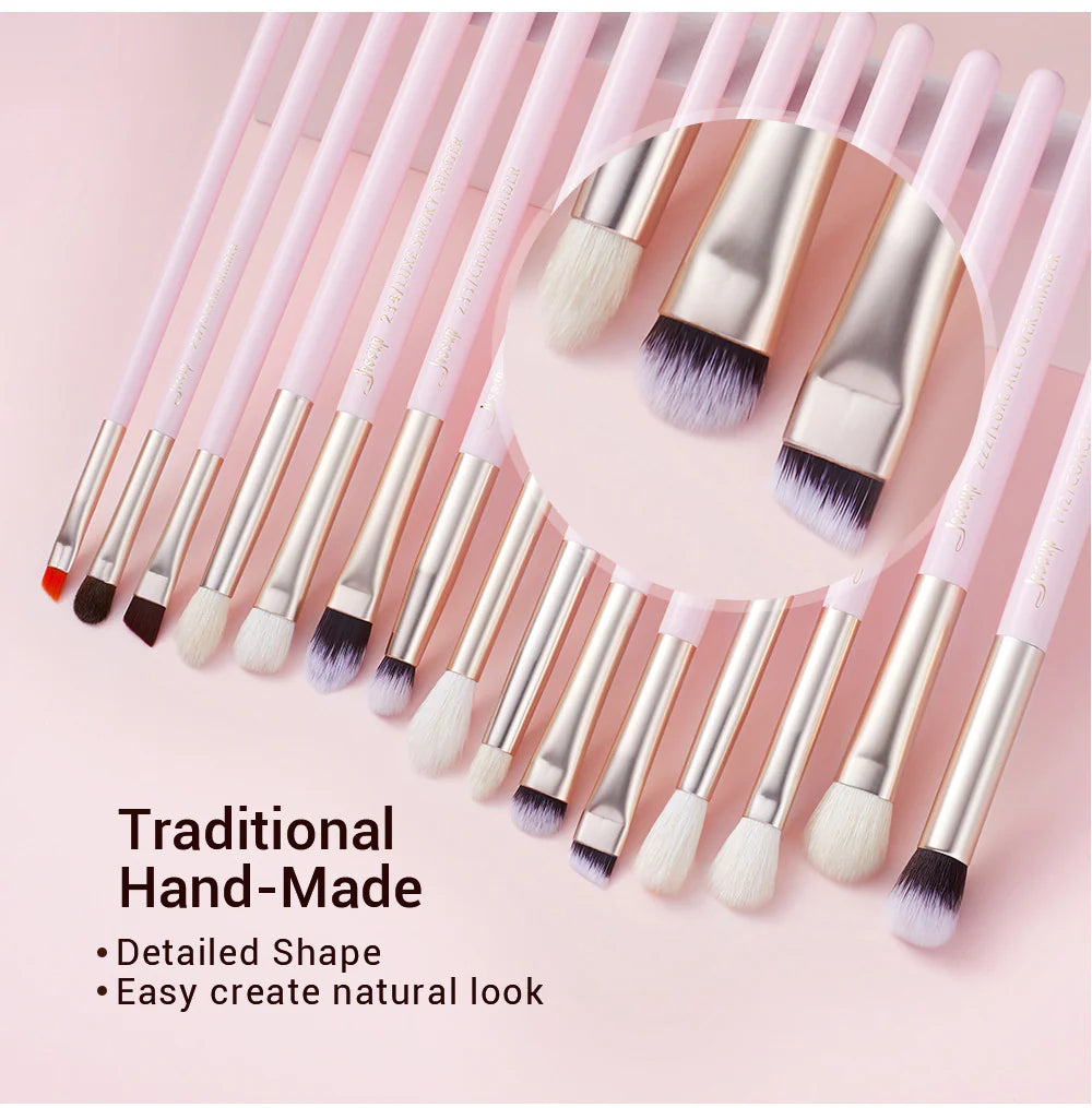 Set 15 Brochas Ojos T294 - Jessup Beauty