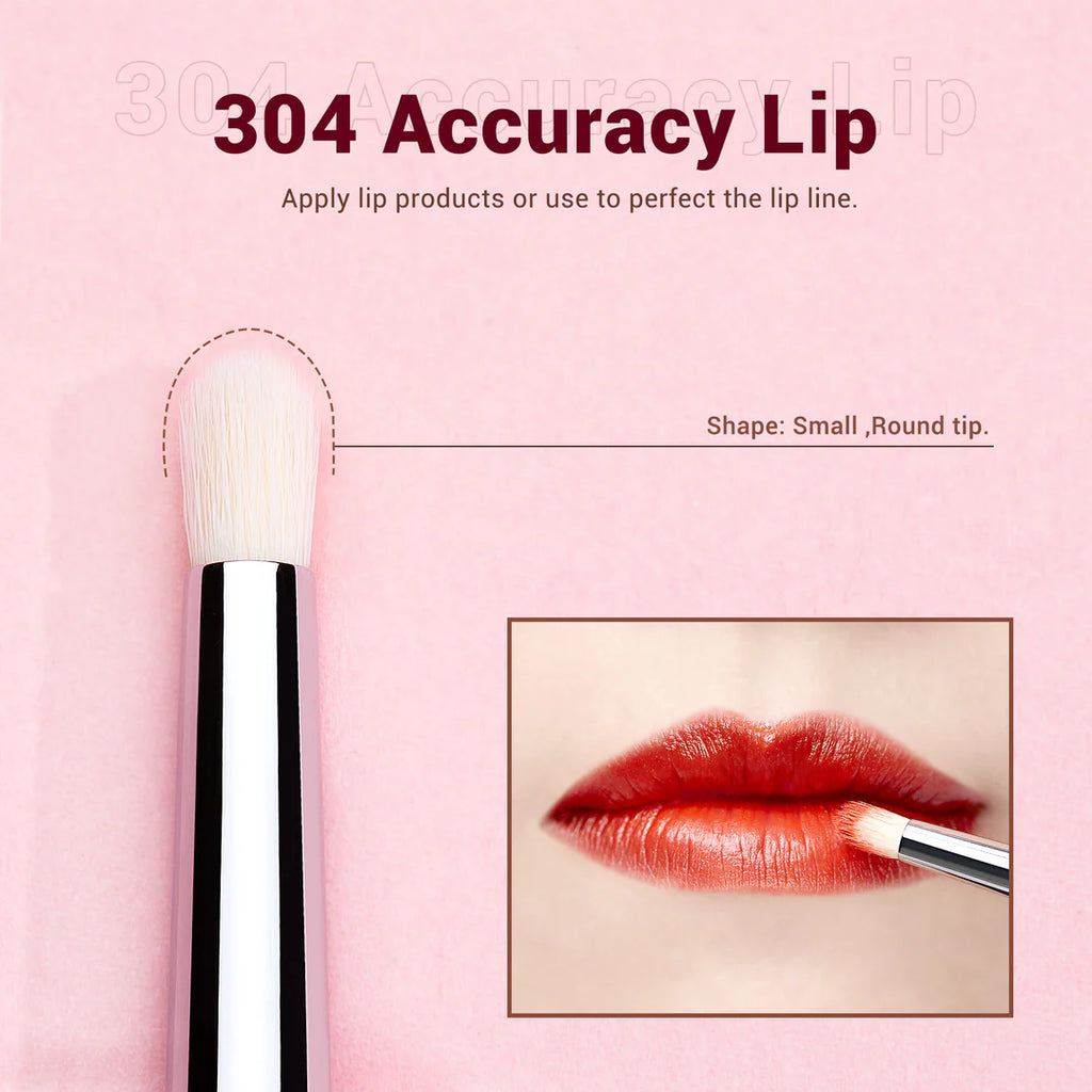Set 5 Brochas Labios Profesional T325 - Jessup Beauty