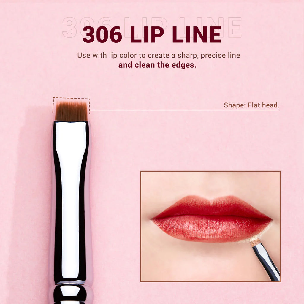 Set 5 Brochas Labios Profesional T325 - Jessup Beauty