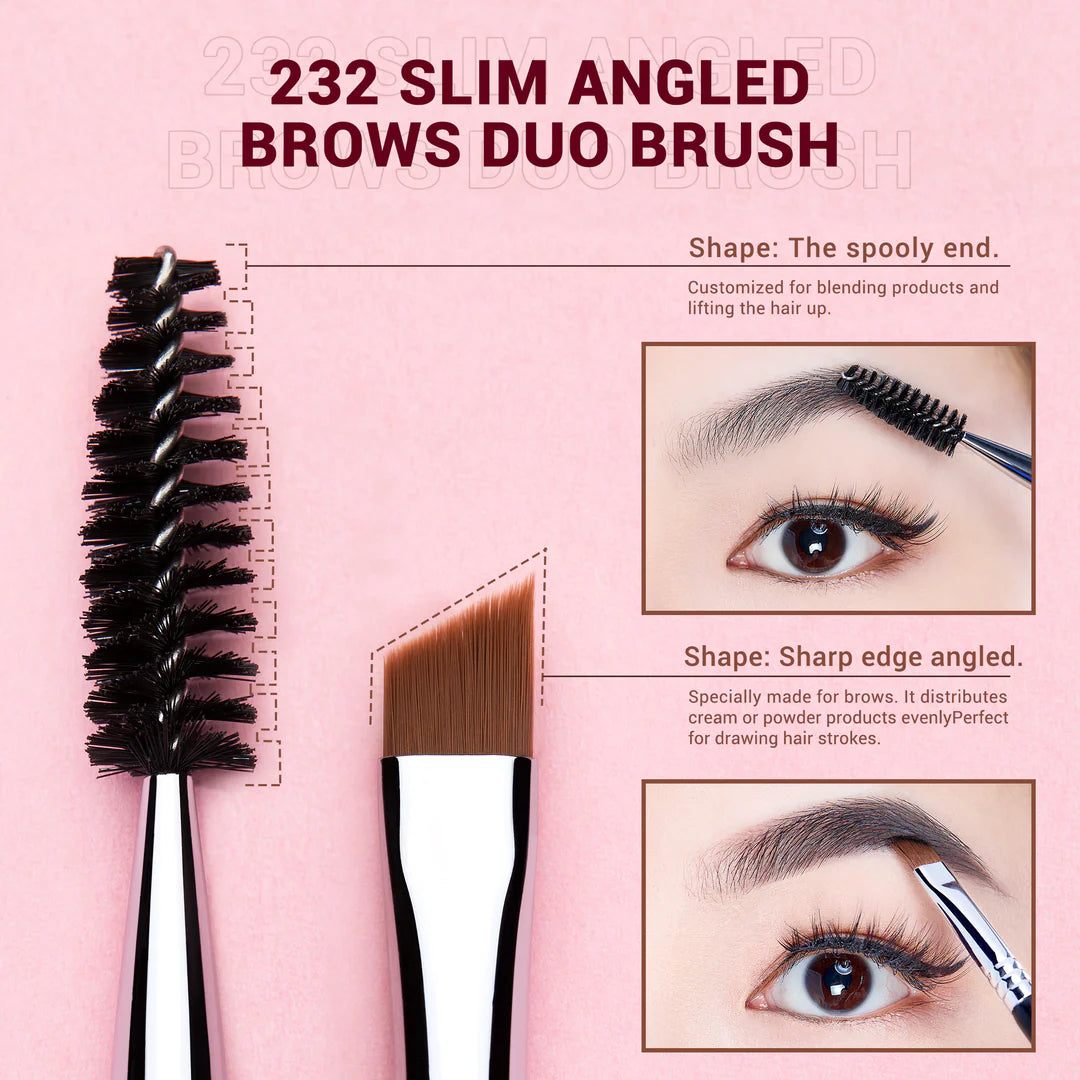 Set 3 Brochas Cejas Profesional T326 - Jessup Beauty
