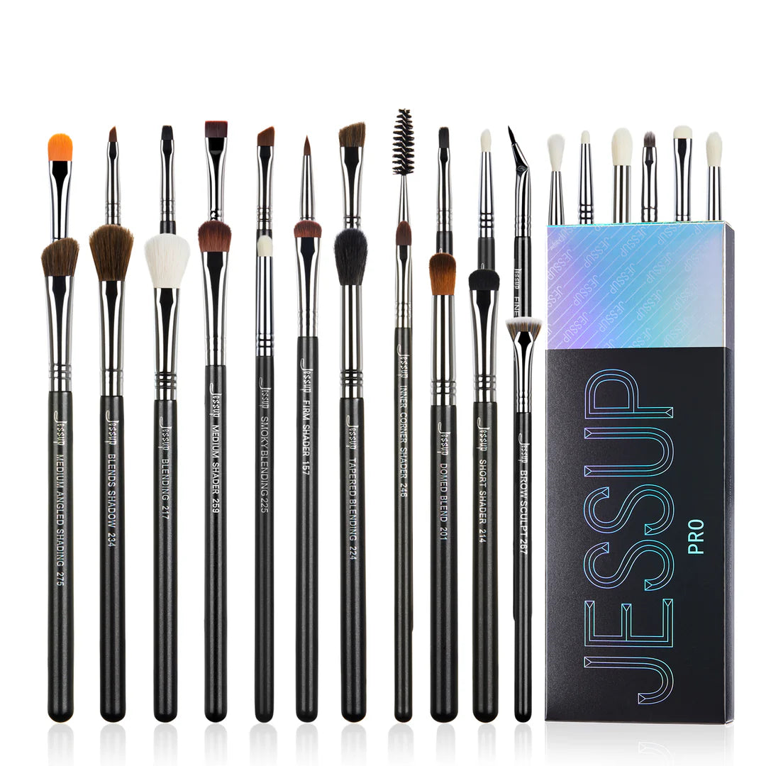 Set 28 Brochas Ojos Profesional T341 - Jessup Beauty