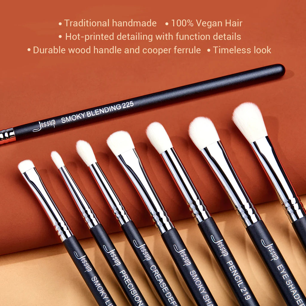 Set 11 Brochas Difuminadoras Profesional T340 - Jessup Beauty