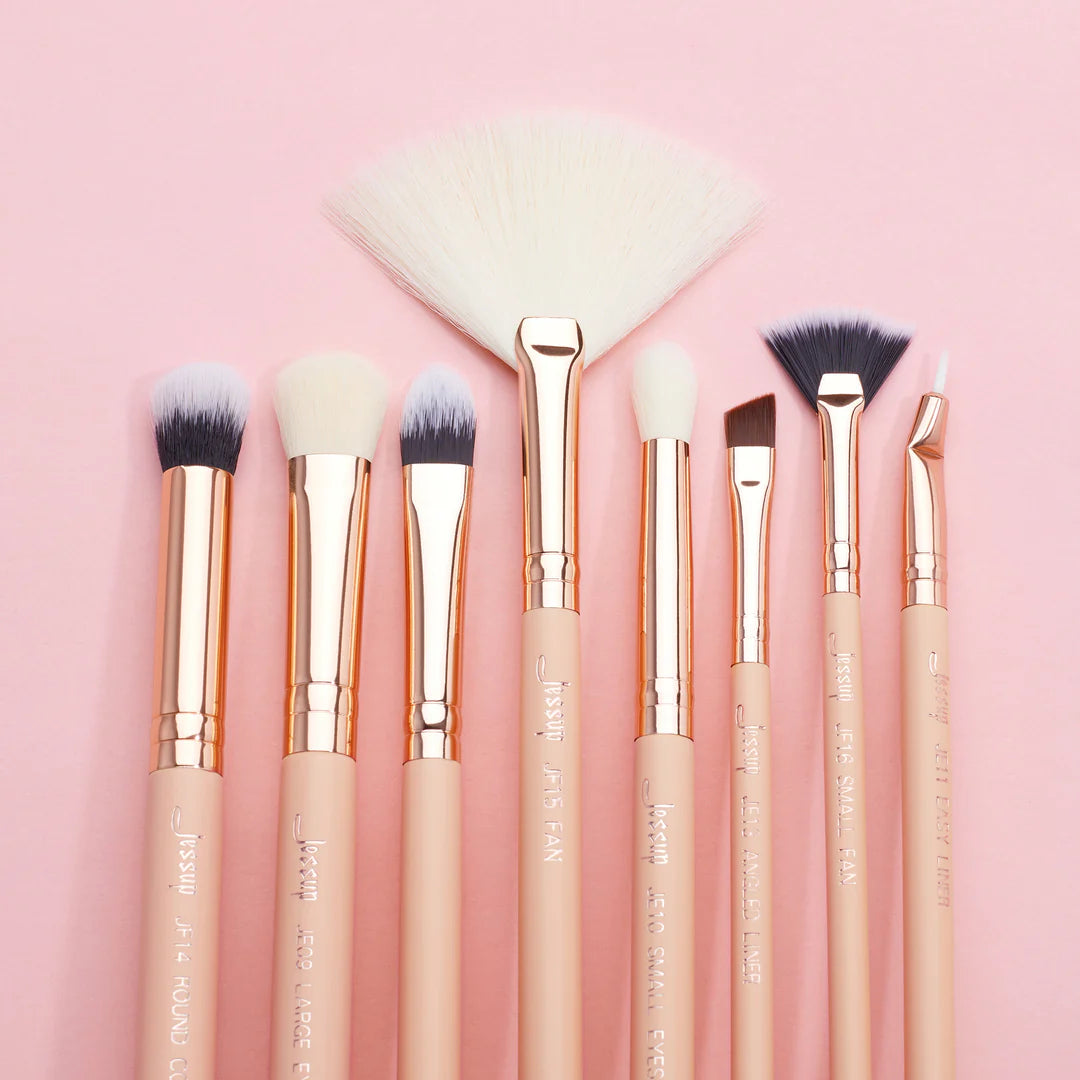 Set 18 Brochas Ojos T462 - Jessup Beauty