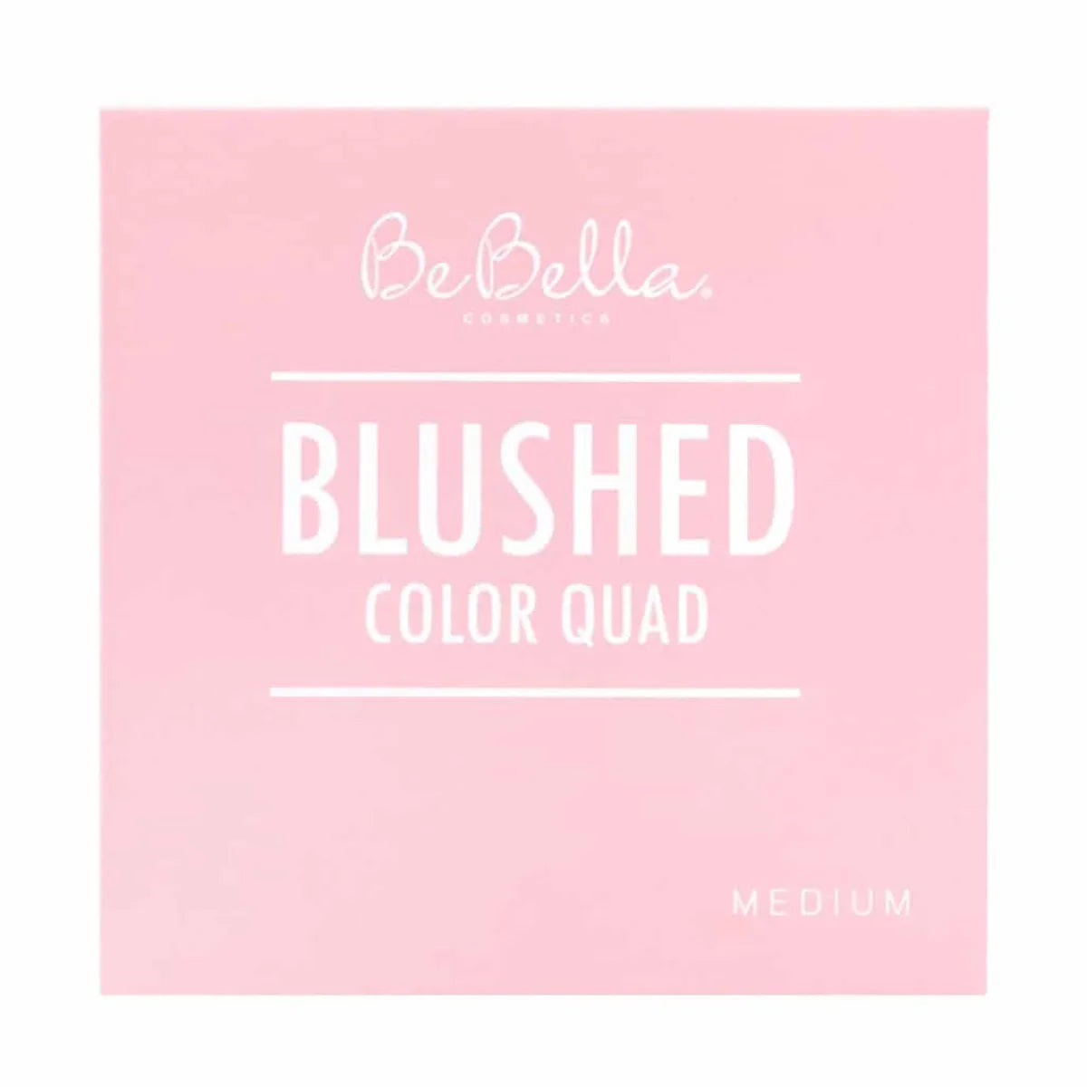Medium Blushed Color Quad - BeBella Cosmetics
