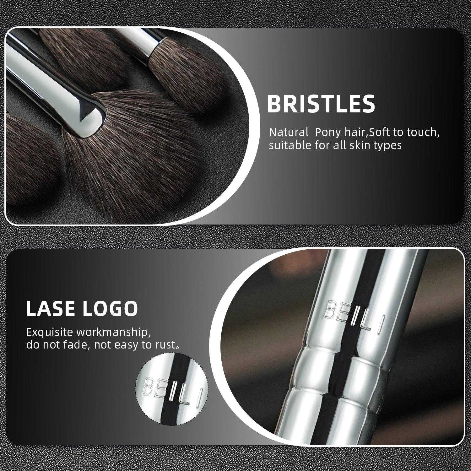 Set 17 Brochas Ojos Profesional - Beili Beauty