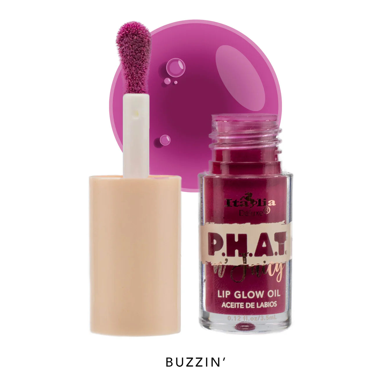 P.H.A.T. N' Juicy Lip Glow Oil - Italia Deluxe