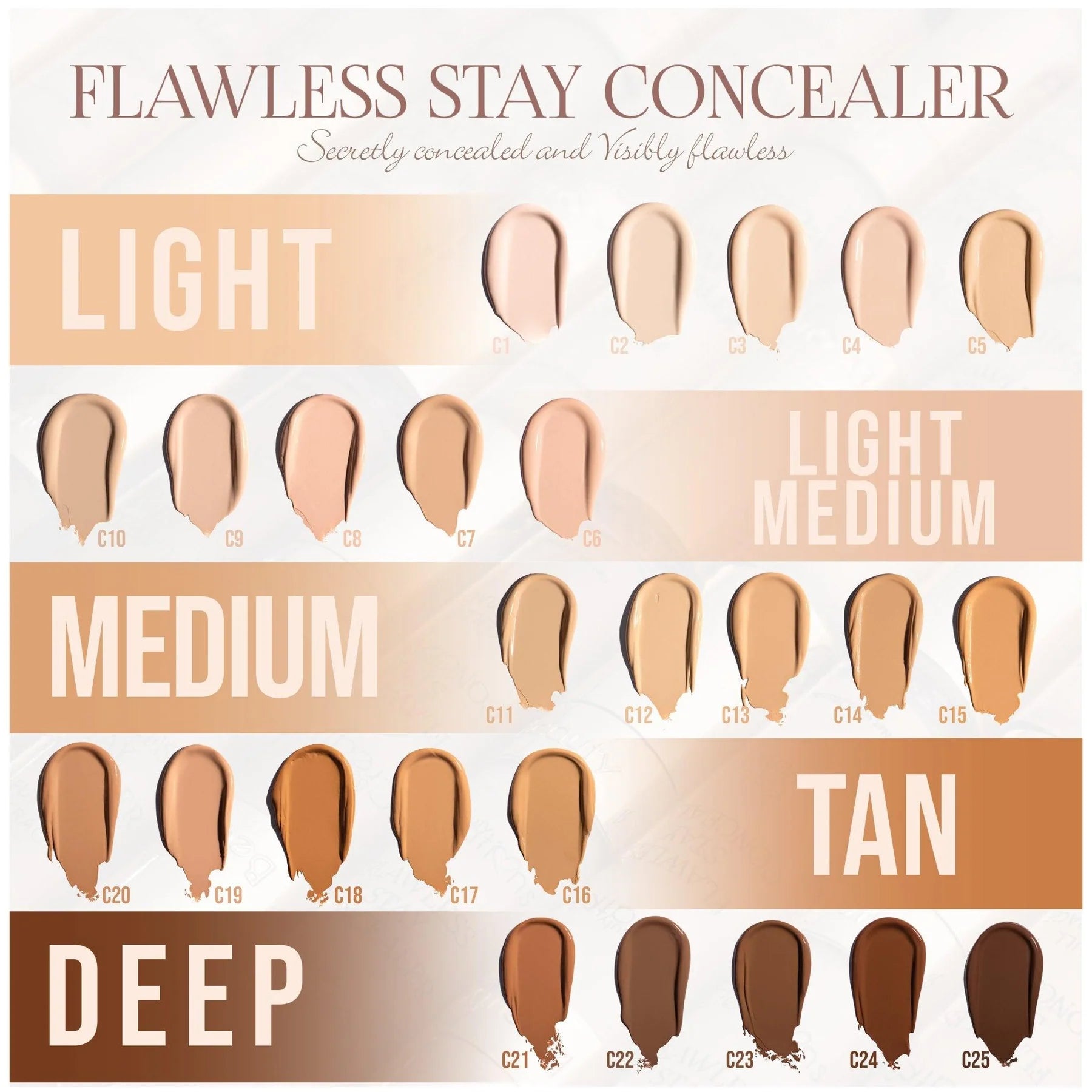 Flawless Stay Concealer - Beauty Creations