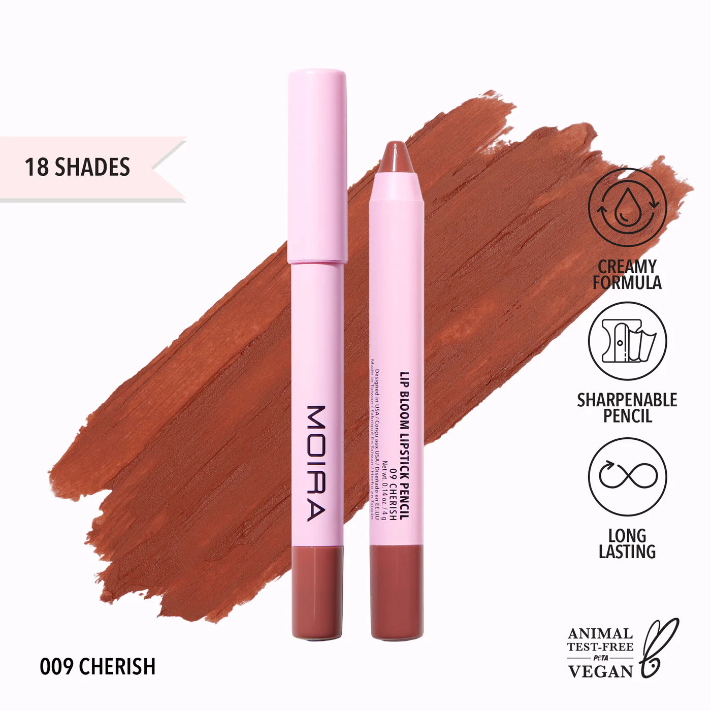 Lip Bloom Lipstick Pencil - Moira Beauty