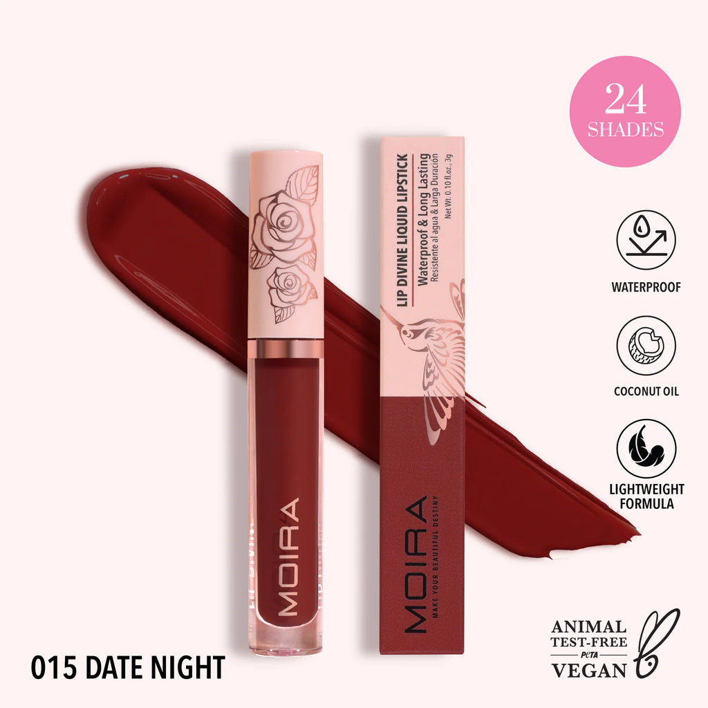 Lip Divine Liquid Lipstick - Moira Beauty